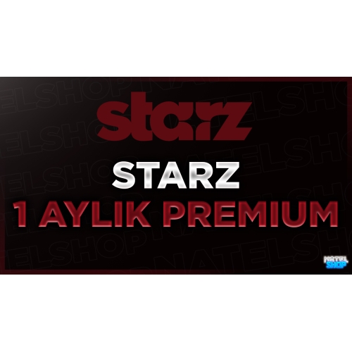  Garantili Starz 1 Aylık Premium + Garanti